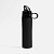Складная бутылка для воды Langfossen, черная - миниатюра - рис 2.